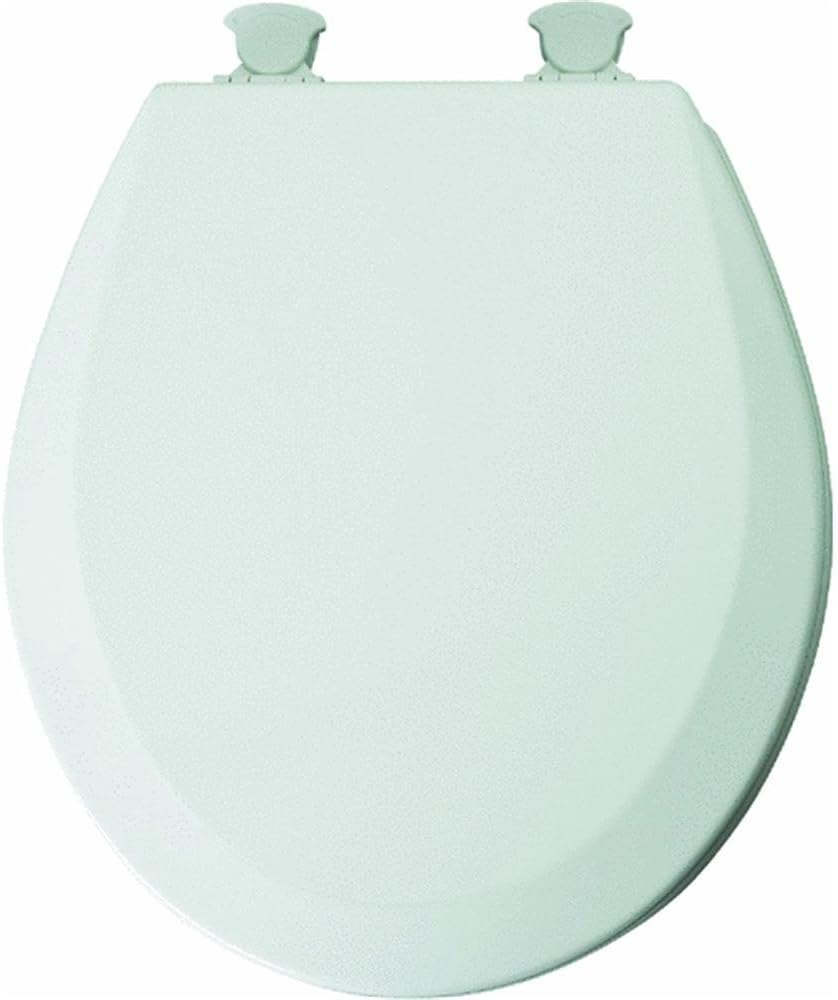 Product image of Mayfair 46EC 000 Molded Wood Toilet Seat with Lift-Off Hinges, Round, White