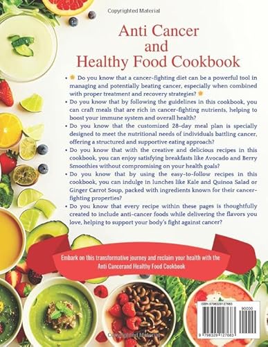 Anti Cancer Diet and Healthy Food Cookbook: 1500 Days Easy Beginner Delicious Anticancer Recipes wit