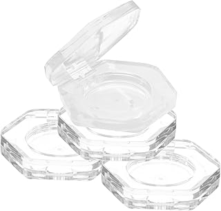 4 unids Vacía Sombra de Ojos Caso Hexágono So...