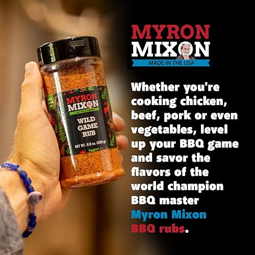 Miniatura 2 de Myron Mixon BBQ Rub  Honey Money Cluck  Receta Champion Pitmaster  Condimento para barbacoa sin gluten, sin MSG, fabricado en Estados Unidos  12