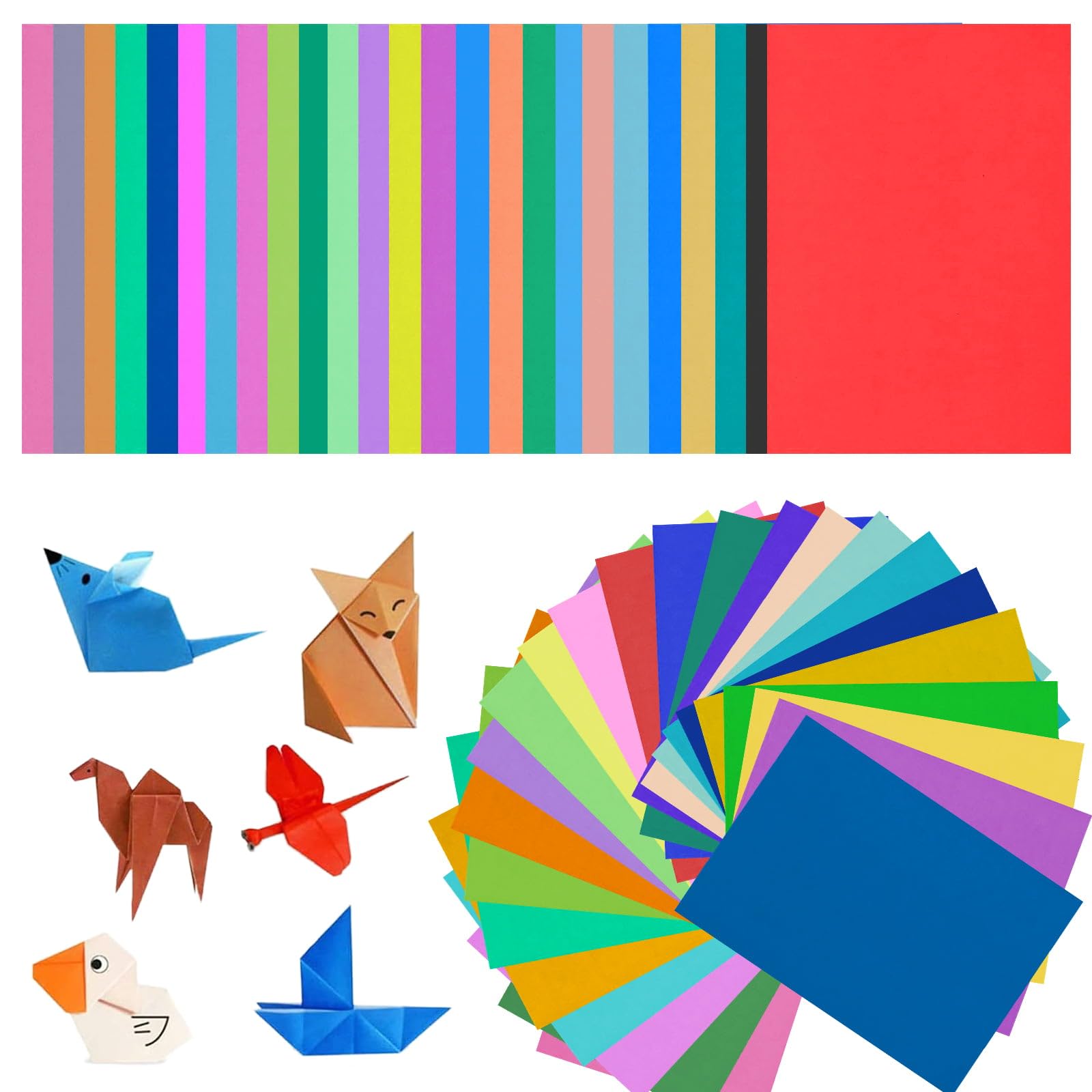 Coloured Card Stock Thick Multicoloured Card Paper Vibrant Colour Cardstock