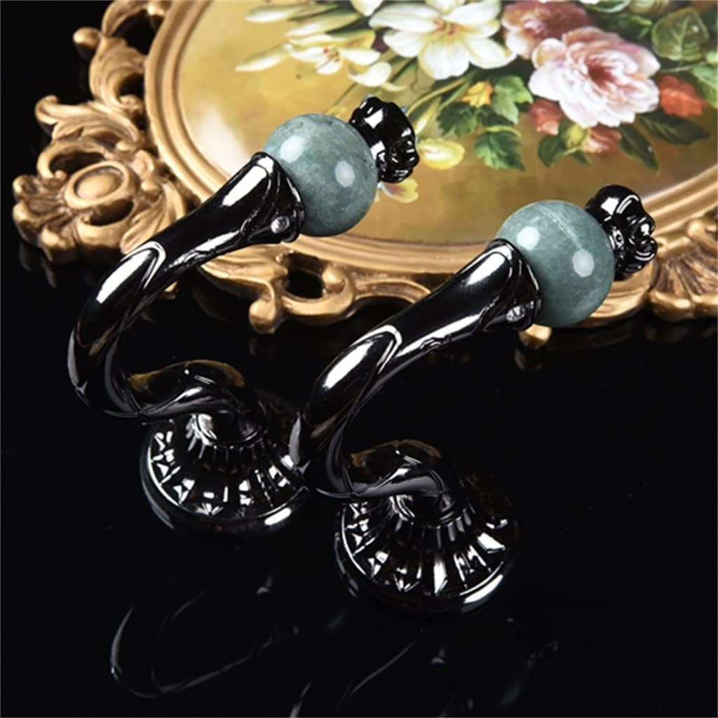 FMURY Zinc Alloy Marble Hook Curtain Strap Hook Display Stand Wall Hook Wall Hook(D)