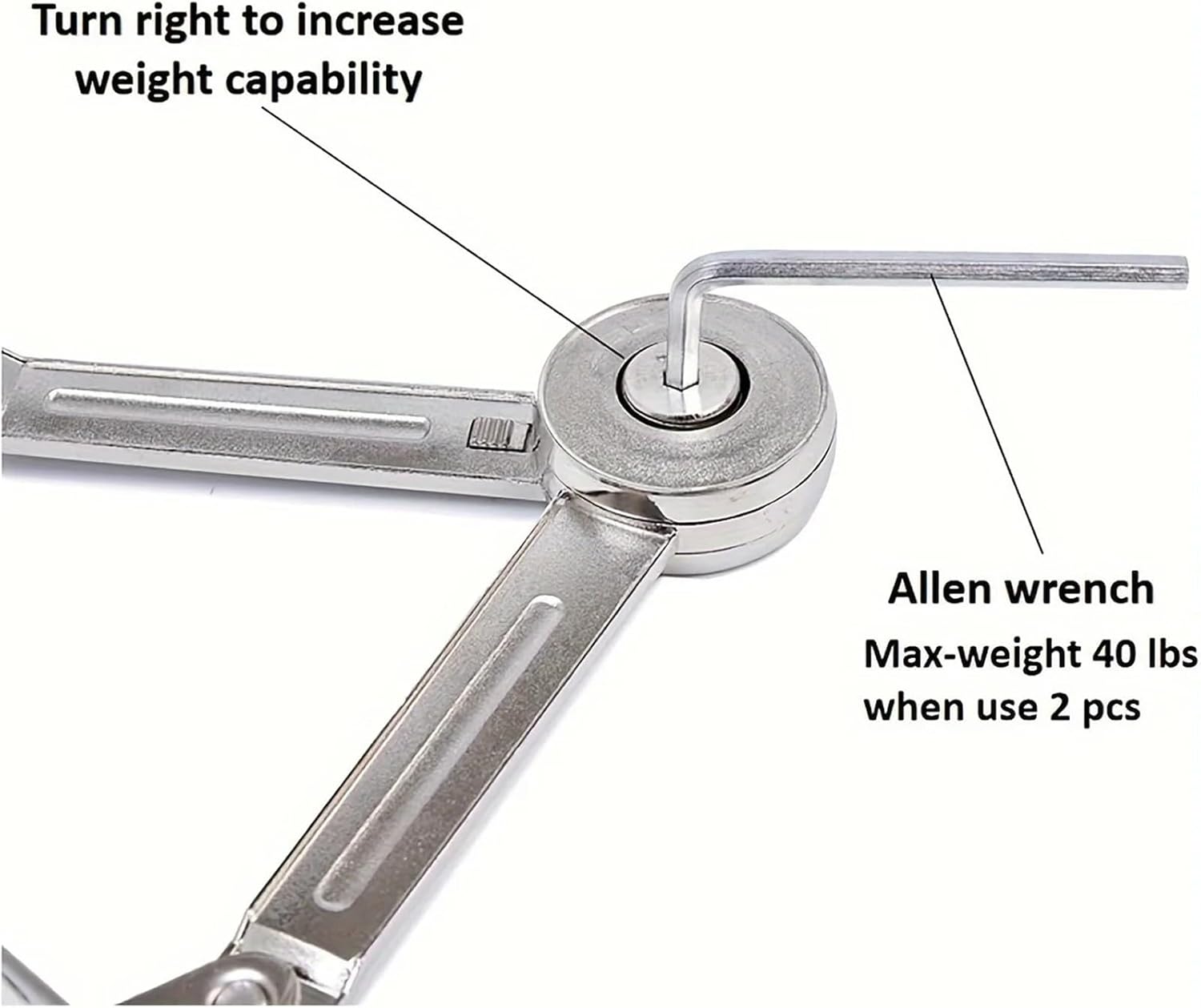 蓋サポートヒンジ ソフトクローズ トイボックス 引き出し 窓 ワードローブ キャビネットドア用 (1個)