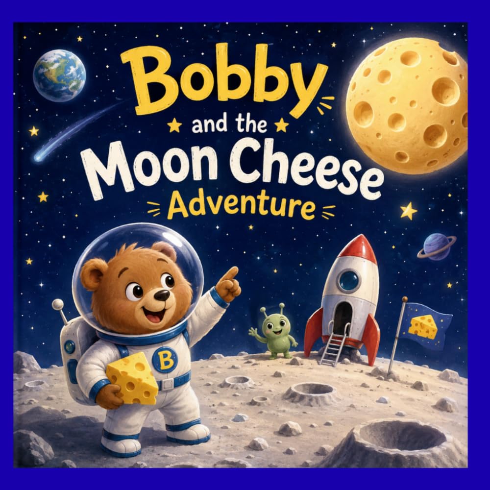 Bobby and the Moon Cheese Adventure: A Magical Bedtime Story About Dreams, Friendship, Space Adventures, and Moon Cheese