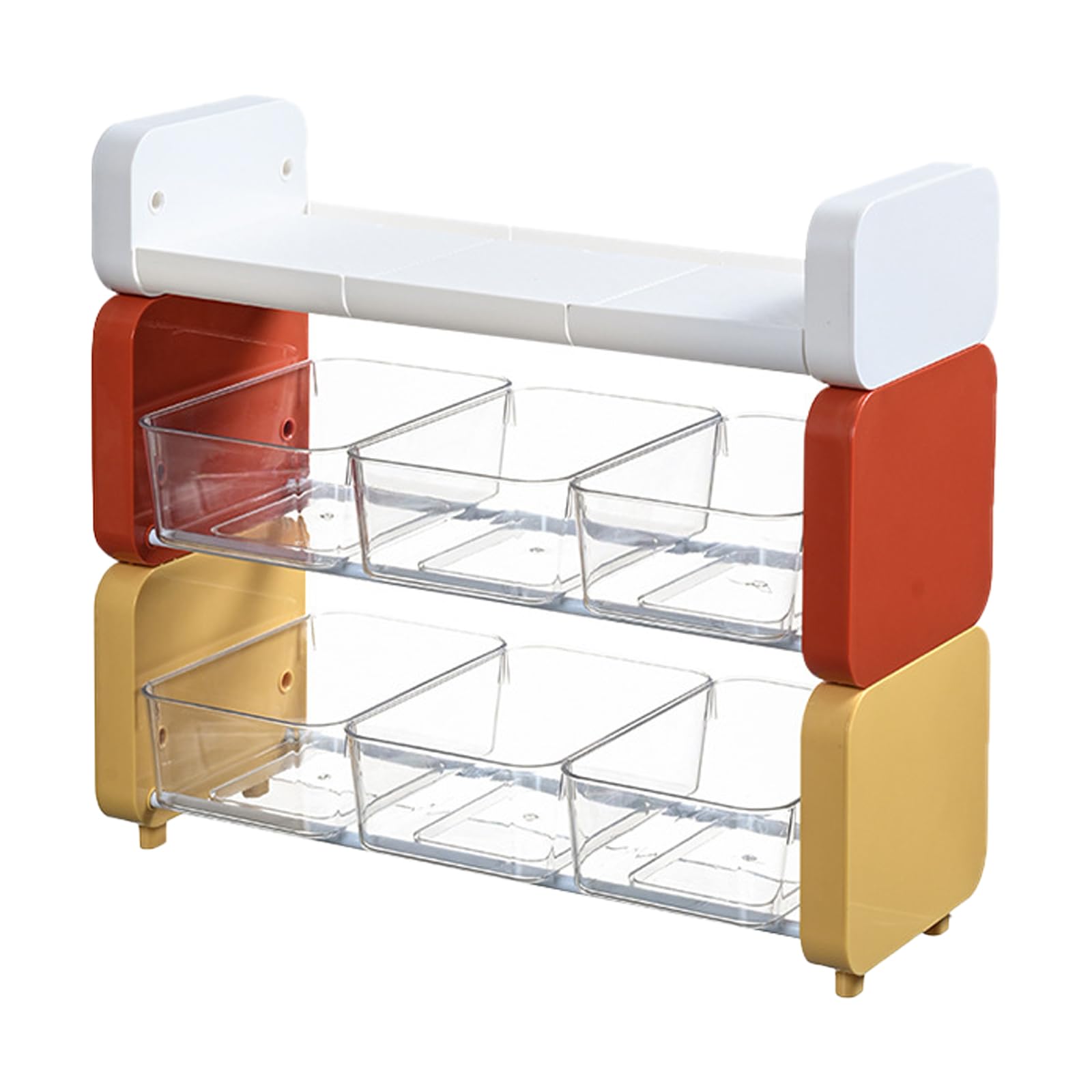 Portaoggetti per bustine da tè con design multistrato Pratica unità di smistamento per bustine di tè, organizer unici per cucine domestiche, ufficio, caffetteria