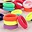 200PCS Soft Hair Elastics and Toddler Hair Ties - Mini Ponytail Holders in 10 Colors, 1 Inch Diameter, for Babies, Toddlers and Girls by NineTong
