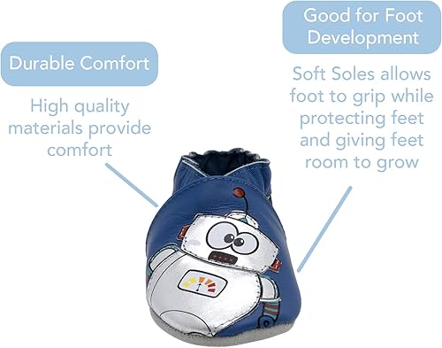 Miniatura 3 de Robeez - Zapatos de bebé para niños (suela blanda)