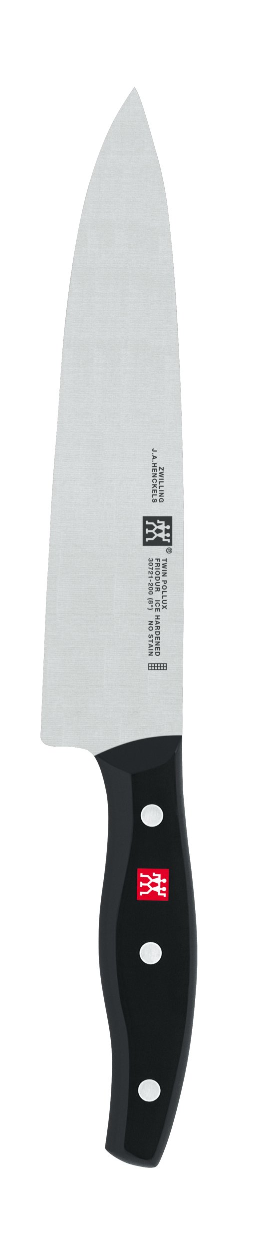 ZWILLING Messerblock, 7-tlg, Bambusblock, Messer aus rostfreiem Spezialstahl/Kunststoff-Griff, Twin Pollux & Vielzweckschere, Universalschere, Länge: 23 cm, Rostfreier Spezialstahl/Kunststoff, Twin L