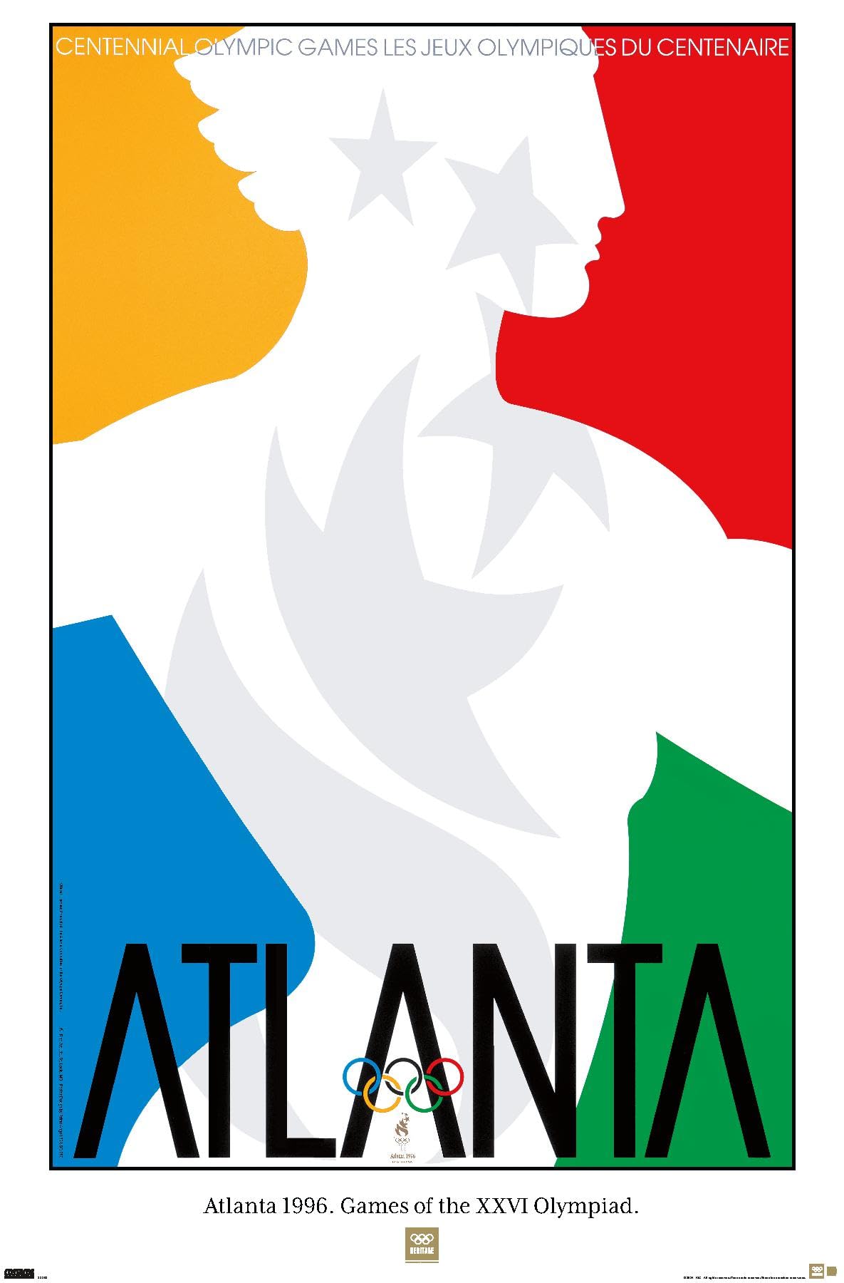 Amazon.com: Trends International Team USA - Atlanta 1996. Games of