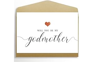 Will You Be My Godmother? Proposal Card
