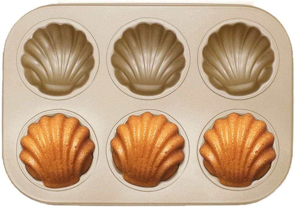 Amazon.co.jp: マドレーヌ 型 ホタテ 貝型 マフィン型 コキール ホタテ