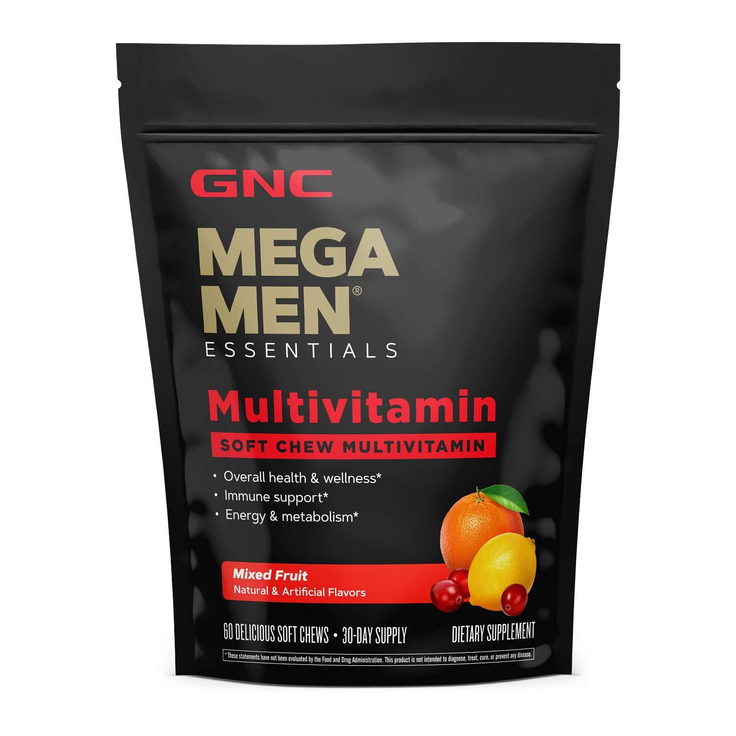 GNC Mega Men Soft Chew Multivitamin