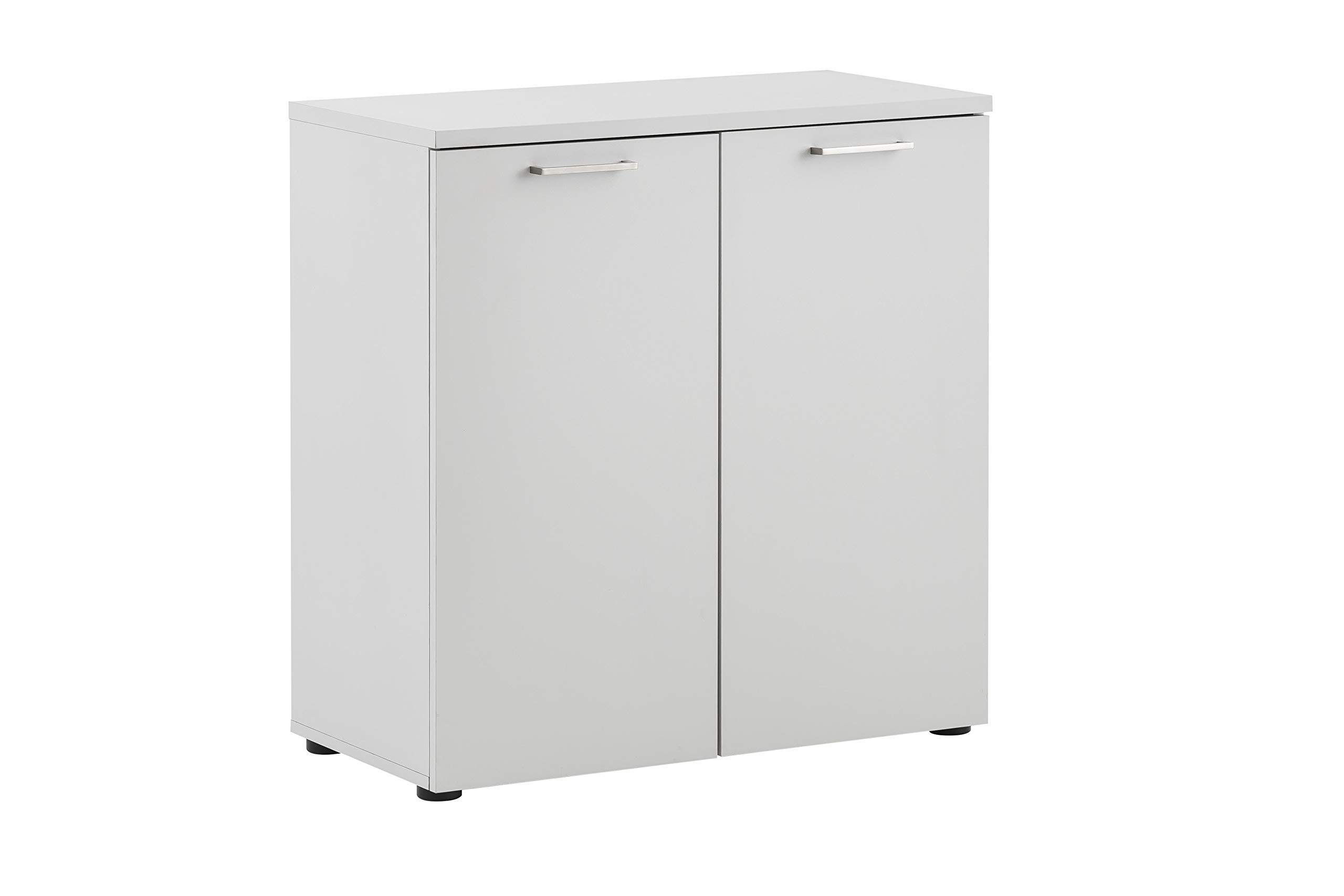 Möbelpartner Aktenschrank Denver, 145822, Lichtgrau, ca. 80,2 x 41 x 84 cm