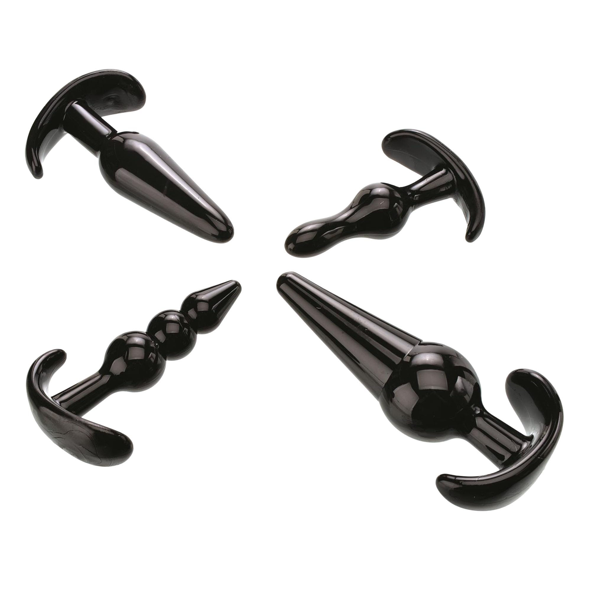 Amazon.com: Adam & Eve 4 Piece Anal Plug Kit, Beginner to Advanced Butt Plug  Set with Smooth Ribbed Bubble and Ball Plugs, Soft Flexible TPE, Flared  Safety Base, Perfect for Training and