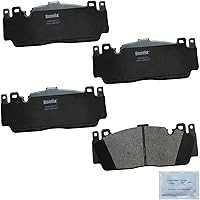 Vista 252 de Pastillas de Freno Delanteras Cerámicas Bendix Priority1 CFC430A para Modelos Selectos INFINITI G35, I30, Nissan 350Z, Altima, Juke, Maxima, Sentra