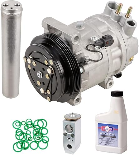 Kit de compresor de CA y A/C para Infiniti G35 Coupé G35x 2003 2004 2005 2006 - BuyAutoParts 60-84360RK NUEVO