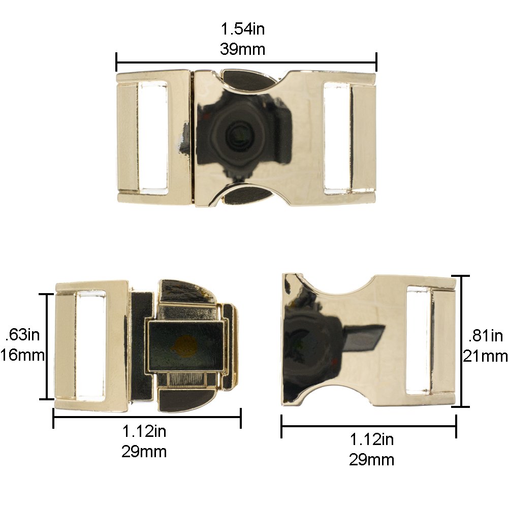 Hebillas De Liberación Lateral De Plástico Contornead... | Cuotas Sin Interés