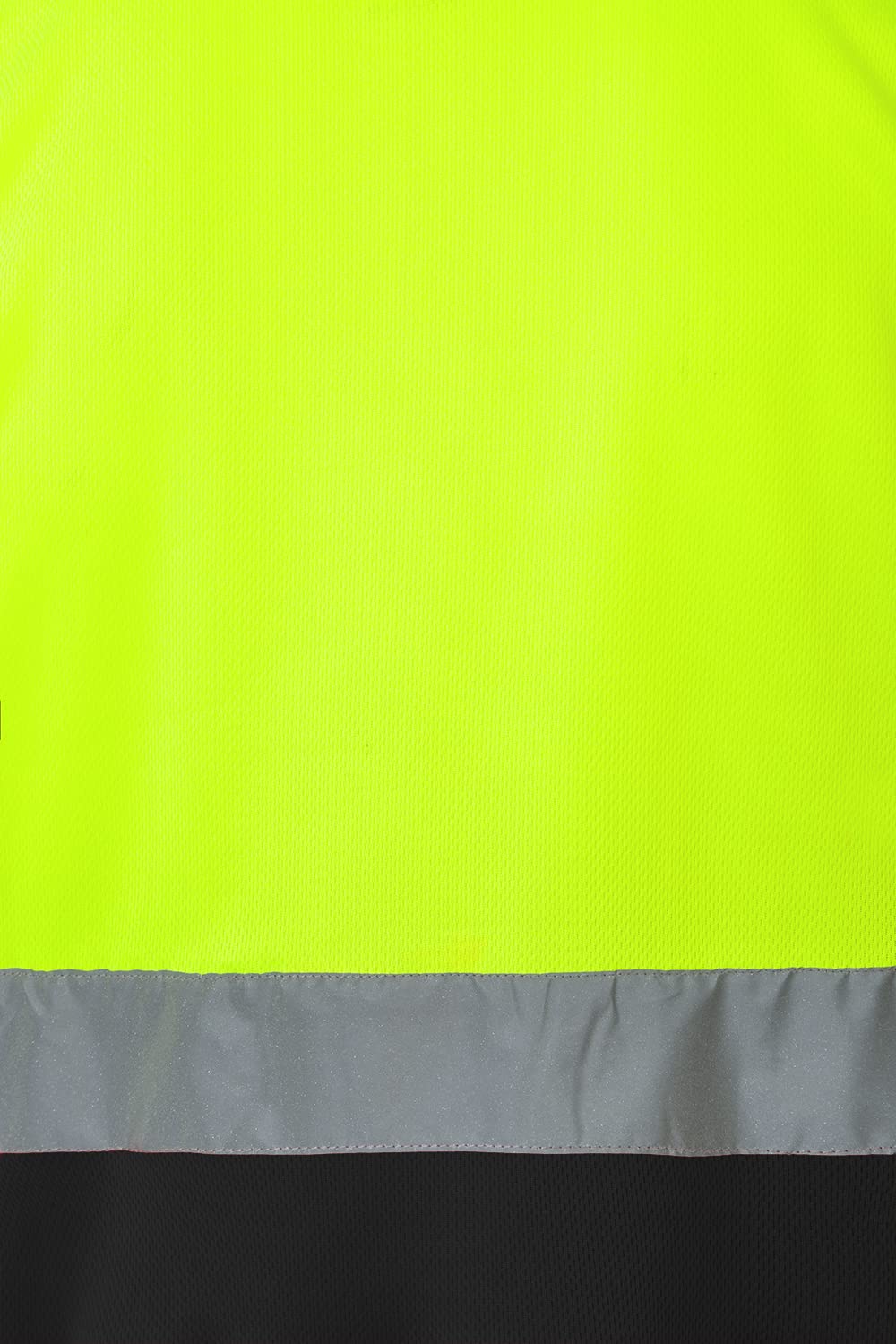 VELILLA Herren Poloshirt Zweifarbig Kurzärmelig Grau Neonorange