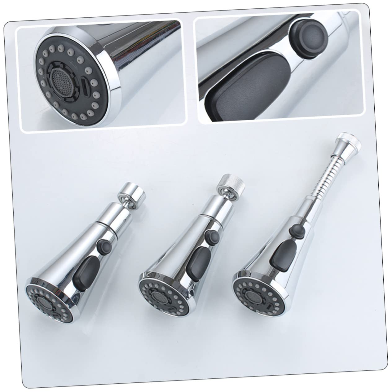 Didiseaon Aireador Ahorrador De Agua Extensor De Grifo Giratorio Para Cocina Filtro De Presión De Agua Para Lavavajillas y Fregadero