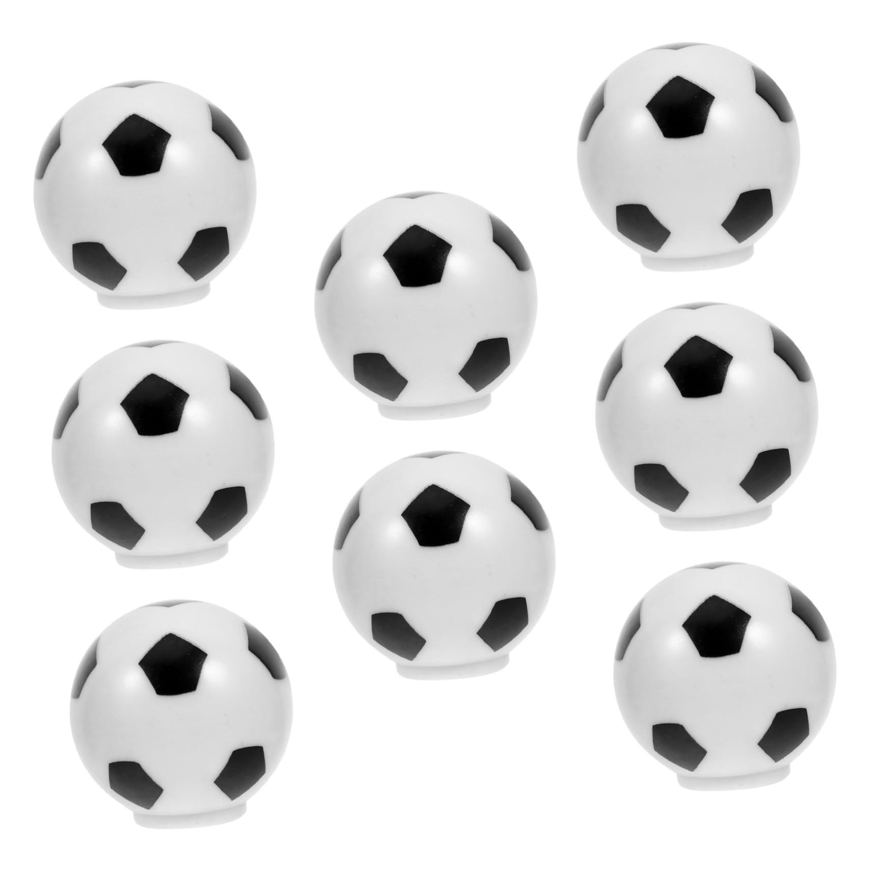 GOOHOCHY Plastic Boys and Girls Drawer Pulls 8pcs Soccer Ball Cabinet Knobs Safety Proofing Handles Cartoon Animal Decorative Door Pulls