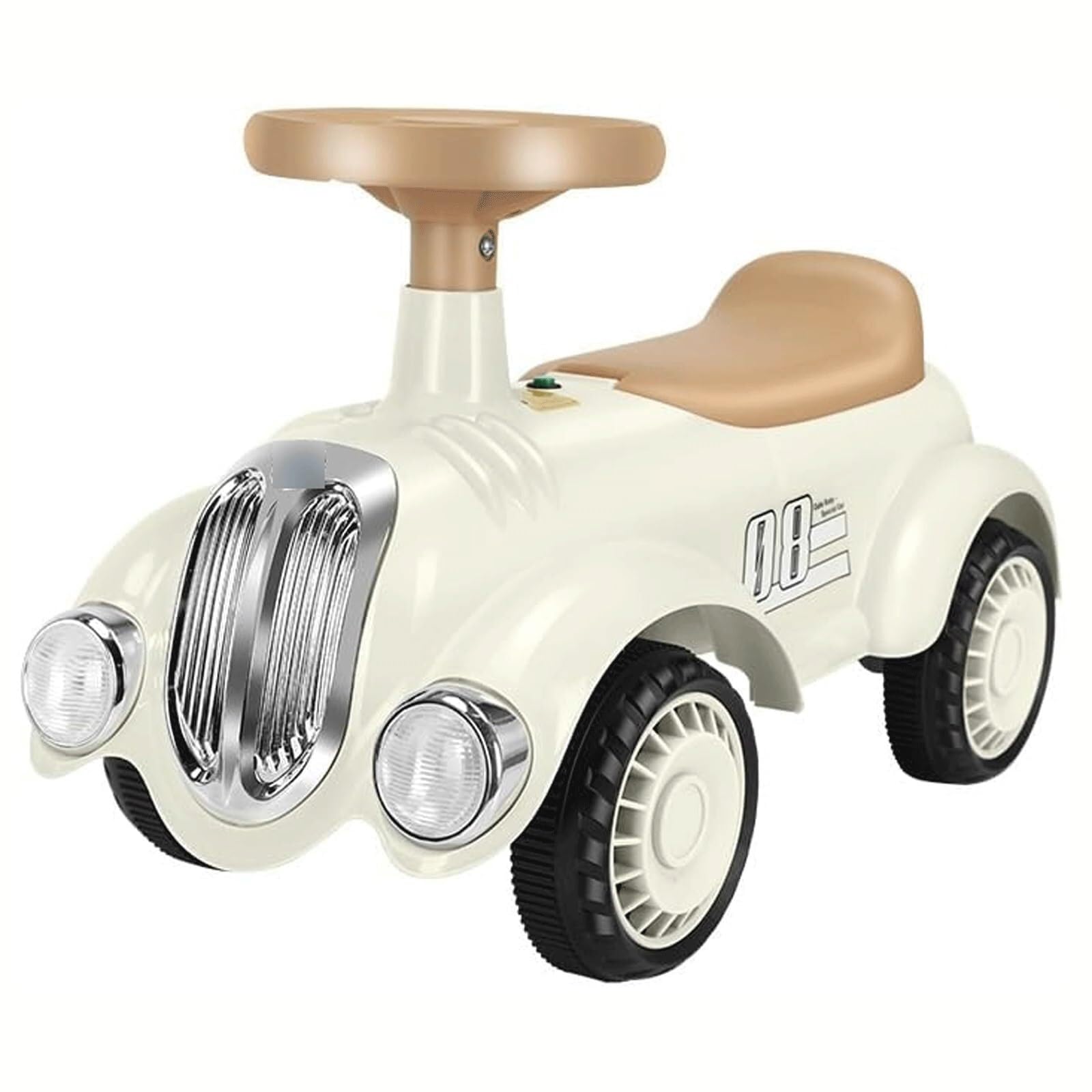 SDGBCXD Swing Car, Wiggle Car Classic Kids Ride On with Steering Wheel Balance Scooters Seat Storage for Boys and Girls Swing Card(Gr�n)