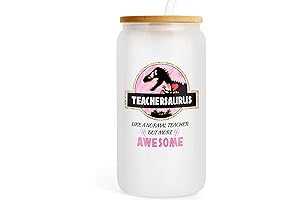 Teacher Appreciation Gift | TEACHERSAURUS | 16 Oz Drinking Cup