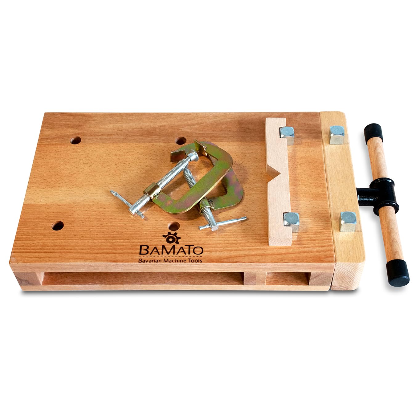 BAMATO Mobile Mini Banco cepillador WORK-530 portátil Banco de trabajo de madera DIY | Banco de madera portátil que ahorra espacio para hobby y artesanía | Opciones de trabajo flexibles y fácil transporte