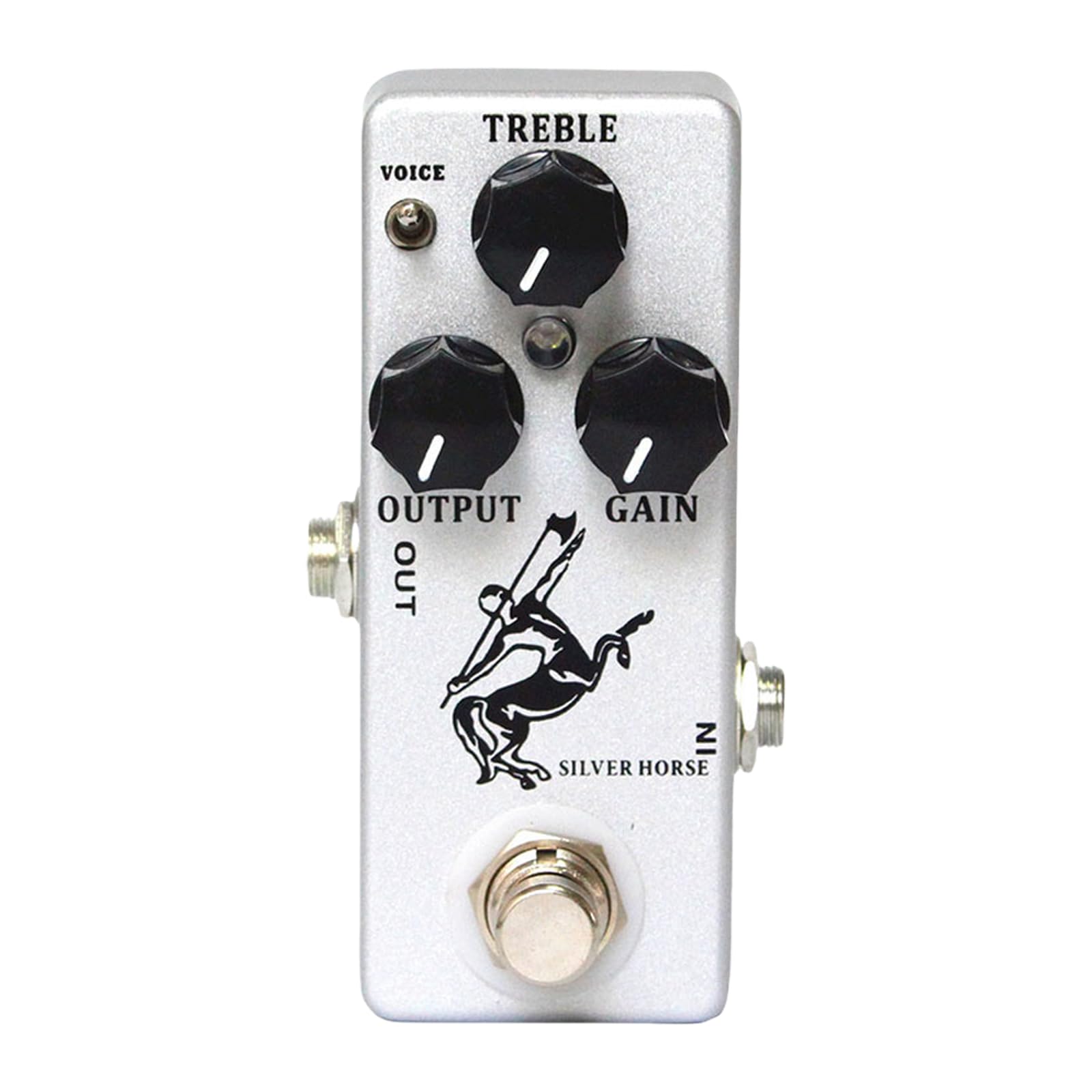 Chitarra elettrica Effetti Pedale Overdrive Chitarra Effetto Pedale True Bypass Full Metal Shell Aumenta Effetto Professionale Overdrive Effetti