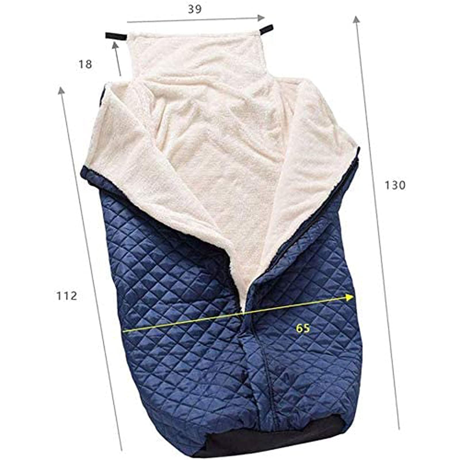 Manta para Silla de Ruedas con Cremallera, Forrada de Cachemira e Impermeable, Universal para sillas de Ruedas manuales y eléctricas, Lavable a máquina, Talla para Adultos.