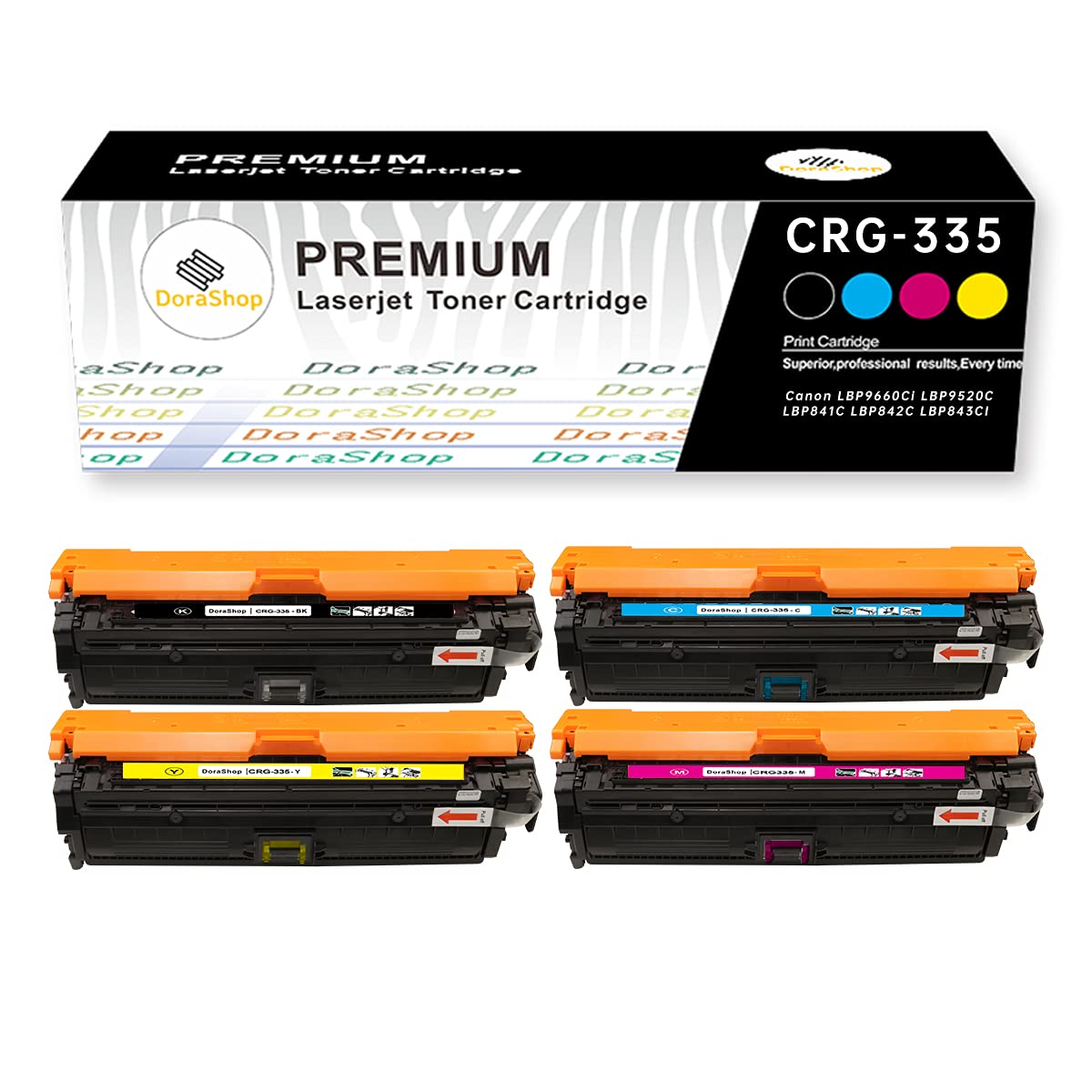 CANON トナーカートリッジ335 BK/C/M/Y 各1本(4本セット)純正 Amazon