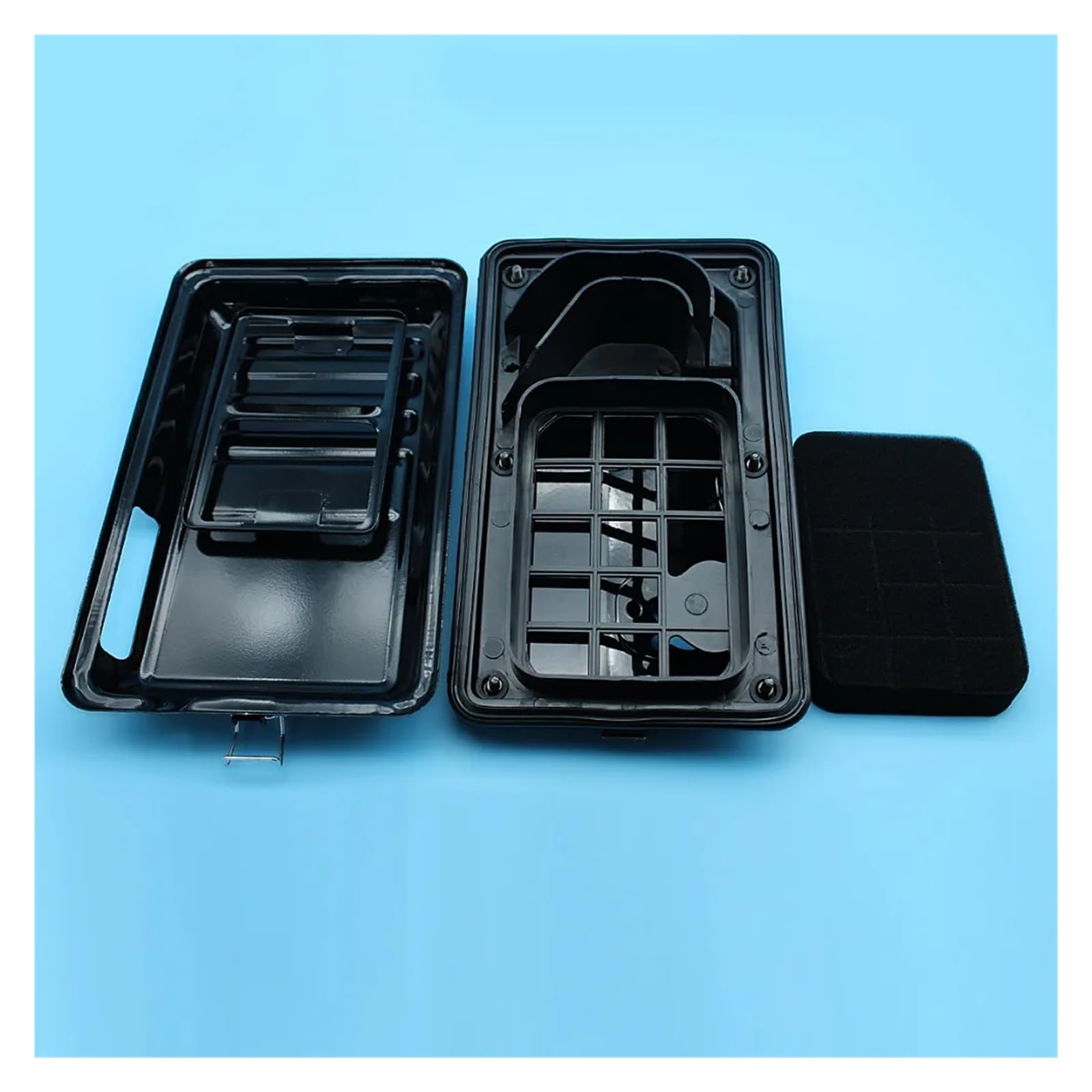 Conjunto de Filtro de Aire de Repuesto for generador Compatible con Motores de Gasolina GX340 (11 HP, GX390 (13 HP, 188F, 190F, GX340 y 390) (número 17211-899-000)