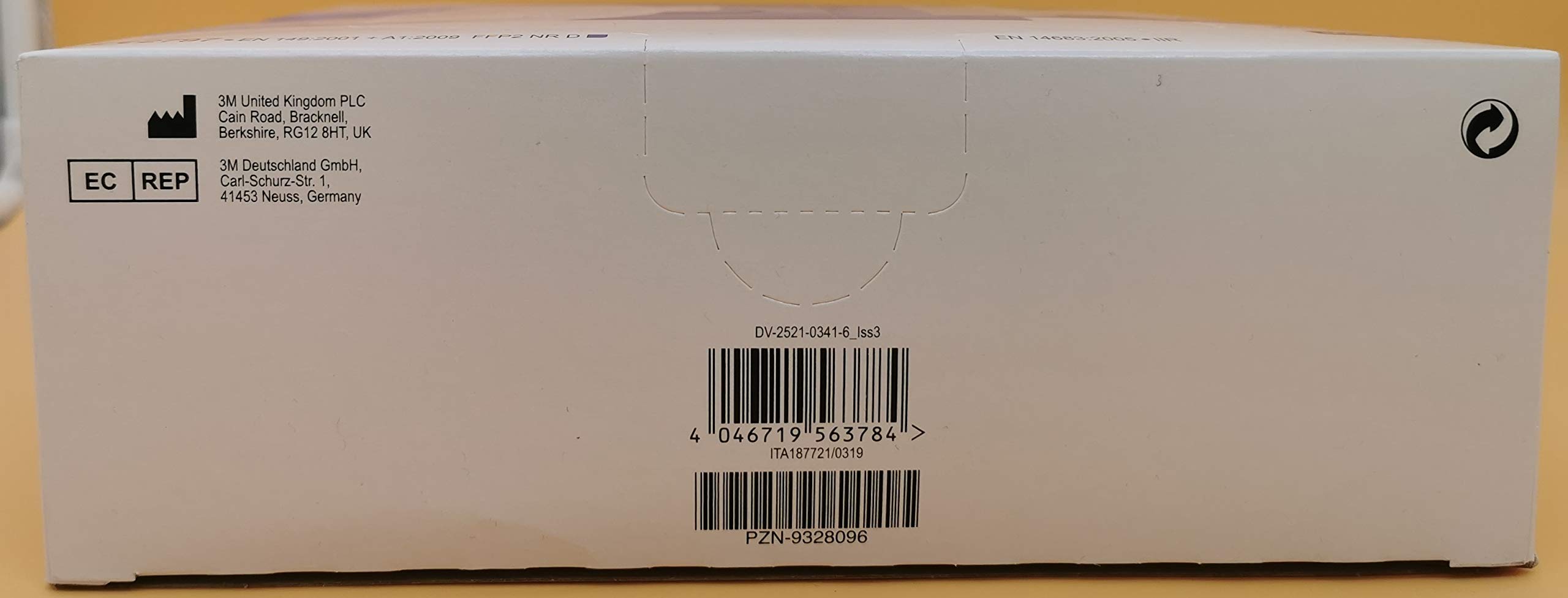 3 m Littmann Aura FFP2 Schachtel mit 20 Masken, 623755000