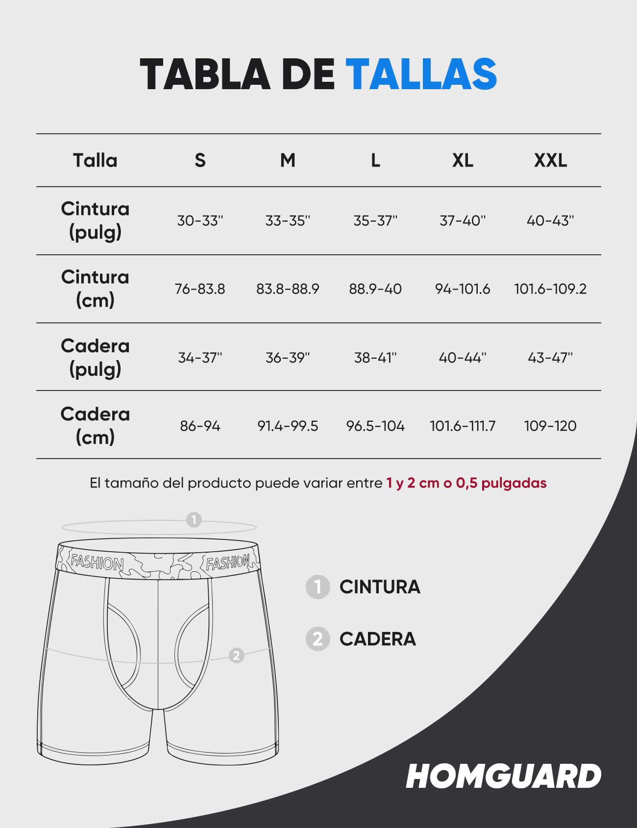 Calzoncillos Incontinencia Hombre 120 ml, Boxer Absorbente Lavable y Reutilizable Transpirable de Secado Rápido Anti Fugas Ropa Interior Deportiva Cómoda para Uso Diario, Negro M