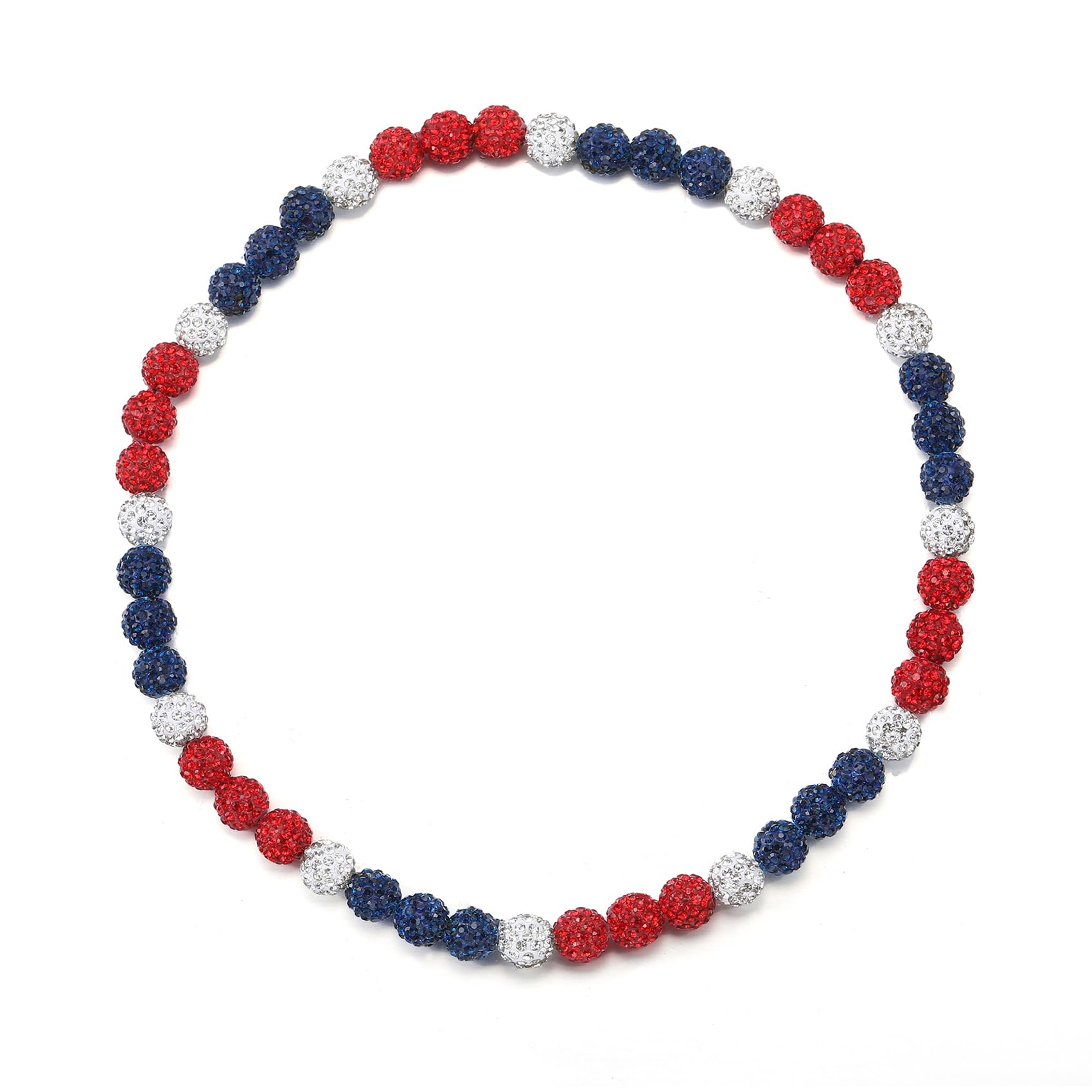 HSWYFCJY Baseball Beaded Chain Necklace for Men,Bling Ice Collection Baseball Necklace Gifts for Boys,Diamond Rhinestone Discoball Baseball Dirp Accessories Necklace Gifts for Baseball Team Lovers