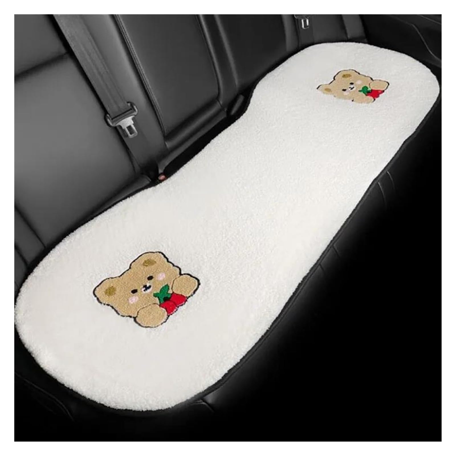 Accessoires d'intérieur de voiture ours en peluche pour les départs au ski en famille