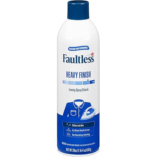 Faultless Heavy Spray Starch 567g 567 g