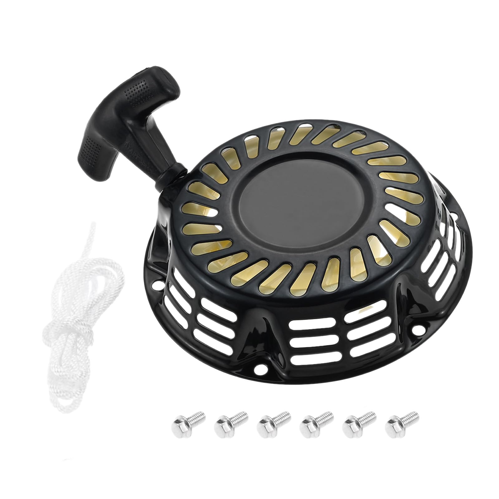Hicello Recoil Pull Starter Powersports Starter Compatible with Predator 212cc 4.8kW Engine