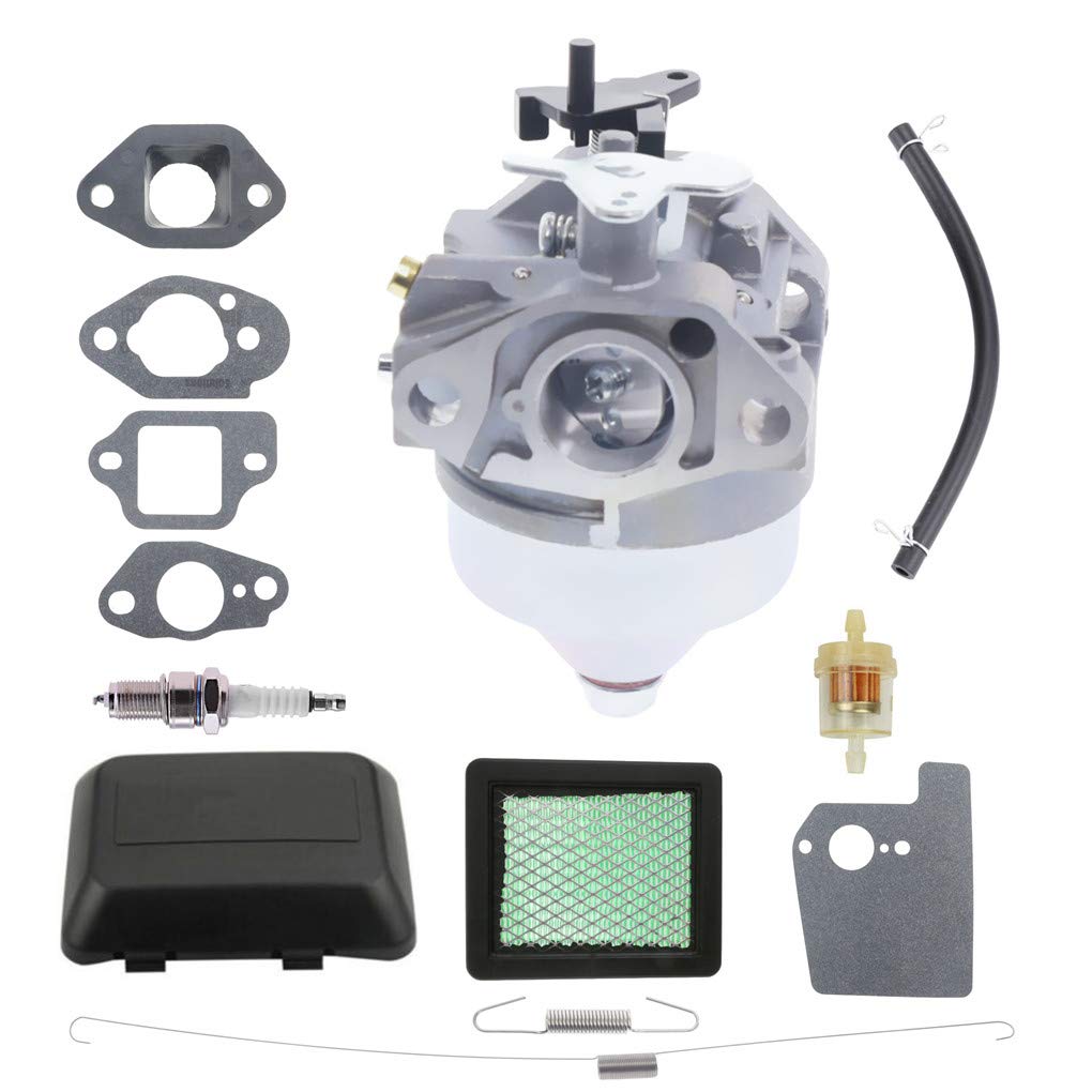 Cnfaner GCV160LA 16100-Z0L-853 Carburetor for Honda GCV160A GCV160LA0 16100-Z0L-852 5.5hp 160cc Engine Lawn Mower with 17231-Z0L-050 Cover Kit