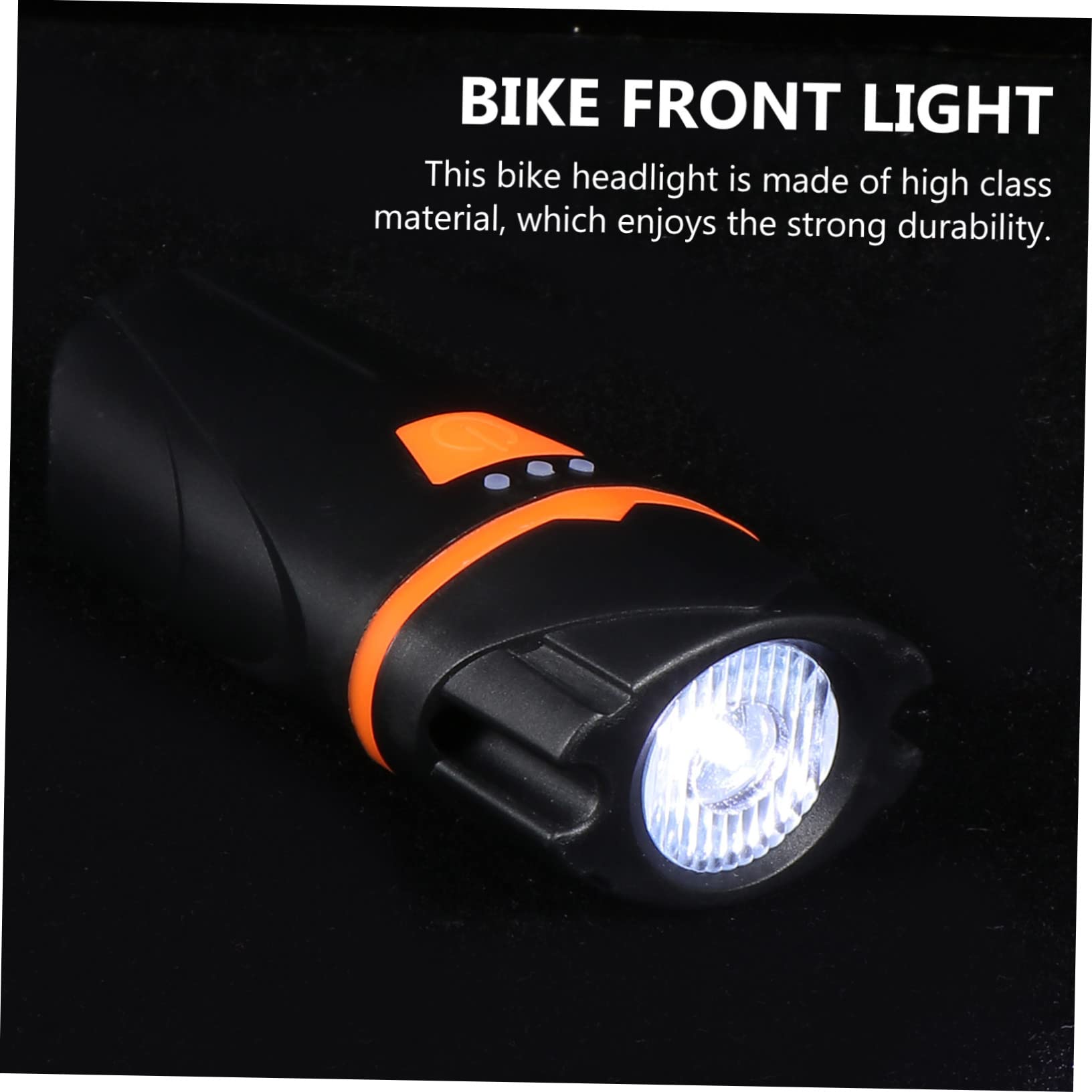 BESPORTBLE 2pezzi Lampada Frontale per Bicicletta USB Ricaricabile e Facile da Installare Accessorio di Sicurezza per Ciclismo Notturno e Condizioni Meteorologiche Avverse
