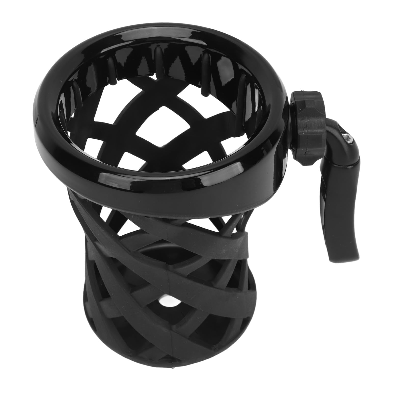 Soporte de Taza de Agua de Motocicleta, Soporte de Tazas de Bebidas de Peso Ligero Confiable para ala Dorada GL1800 F6B (Black)