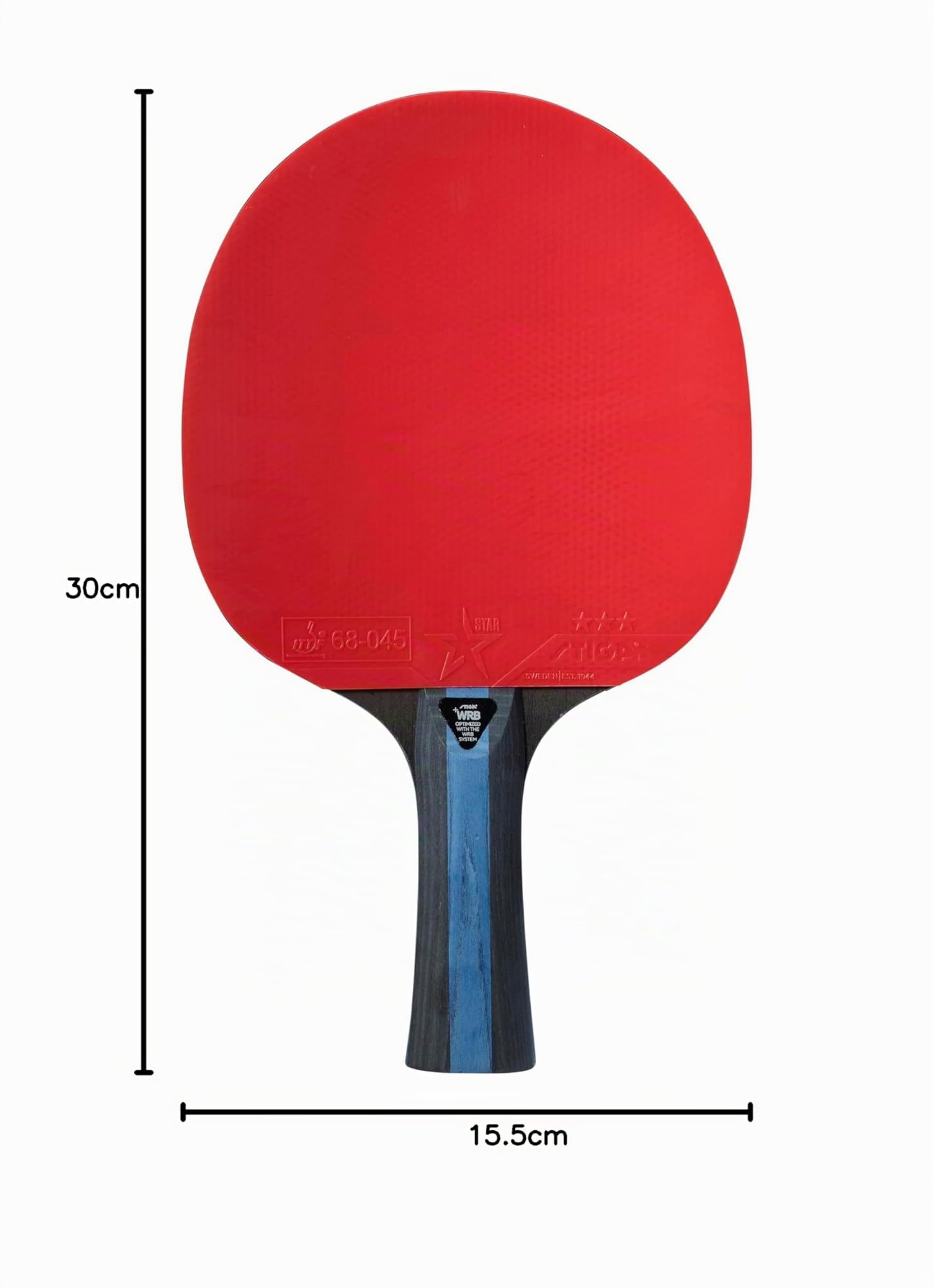 STIGA Future 3-Star Table Tennis Bat with WRB Technology - Professional Quality - Designed for Offensive Players - Enhanced Control, Spin, and Speed