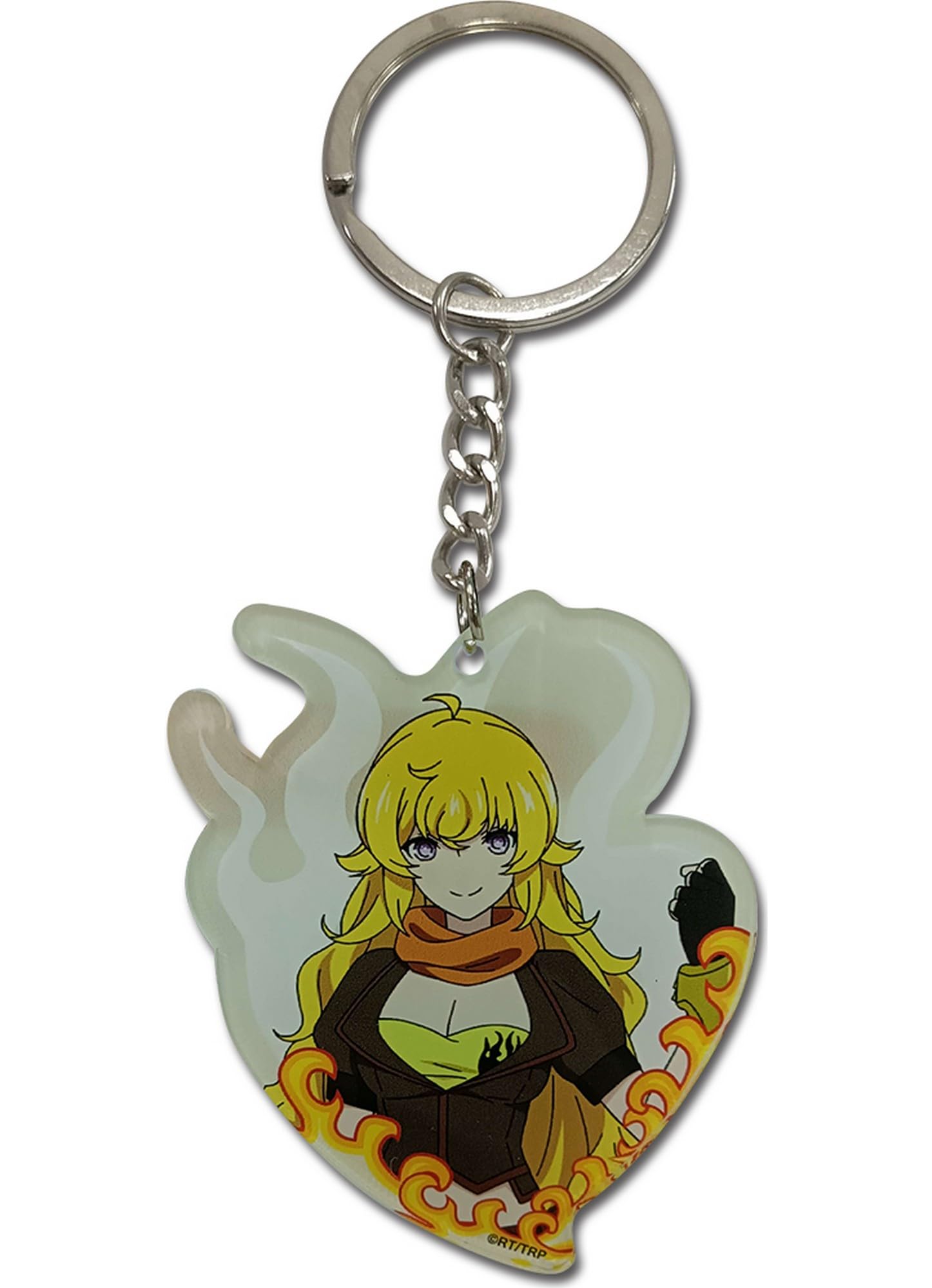 Great Eastern Entertainment Rwby Ice Queendom - Yang Yellow Color Acrylic Keychain