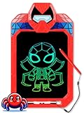LCD Writing Tablet for Kids 10 Inch Spider Hero for Toddler 3 4 5 6 7 8 - Paint, Doodle Board, Drawing Pad - Travel Toys, Road Trip Car Activities, Birthday Christmas Gift Boys & Man