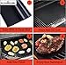 The Seasoned Griller Non-Stick Dishwasher Safe Grill Mats, Reusable 2-Pack Easy to Clean Mat, Grilling and Baking, Charcoal, Gas, Wood, Electric Grilling Accessories