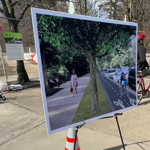 Department of Transportation breaks ground on Prospect Park bike lanes