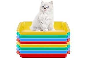 Tessco 8 Pcs Extra Small Litter Box for Kittens