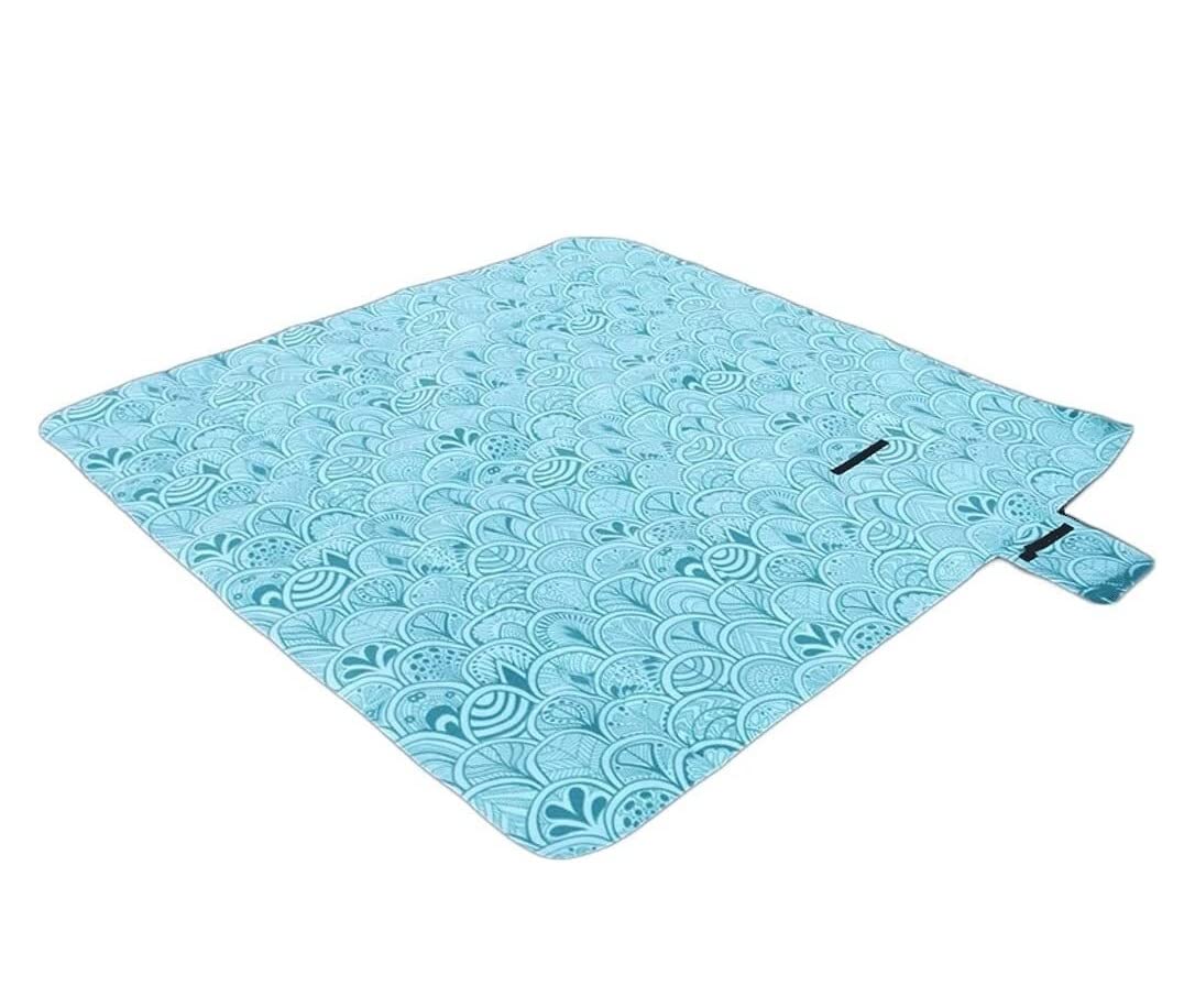 CVdrtyED Picnic Blanket Large Portable Outdoor Picnic Blanket Waterproof Sandproof,Extra Camping Mat for Family on Grass Outdoor Mat(B)