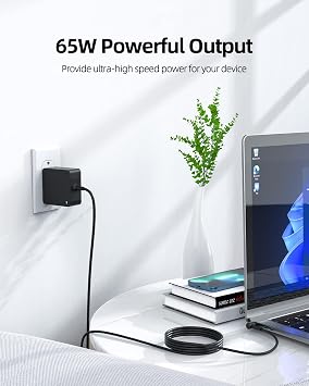 UL Listed AC Charger Fit for Asus Zenbook 14 UX333FA UX333FAC UX333FN UX333F UX433FA UX433FN UX433FAC UX433FLC UX433F UX434FLC UX434FL UX434FAC UX434FA UX434F UX434FQ UX463FL Laptop Power Adapter Cord