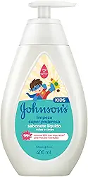 Johnson's Baby Sabonete Líquido Infantil Limpeza Super Poderosa, 400ml