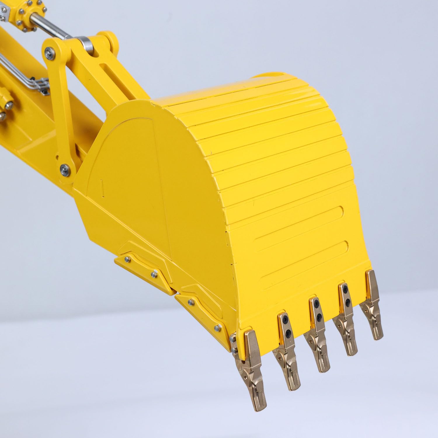 Escavatore idraulico radiocomandato in metallo 1/14 RTR Aoue PC500 RC Digger a 7 vie, valvola PL18EV Lite, batteria